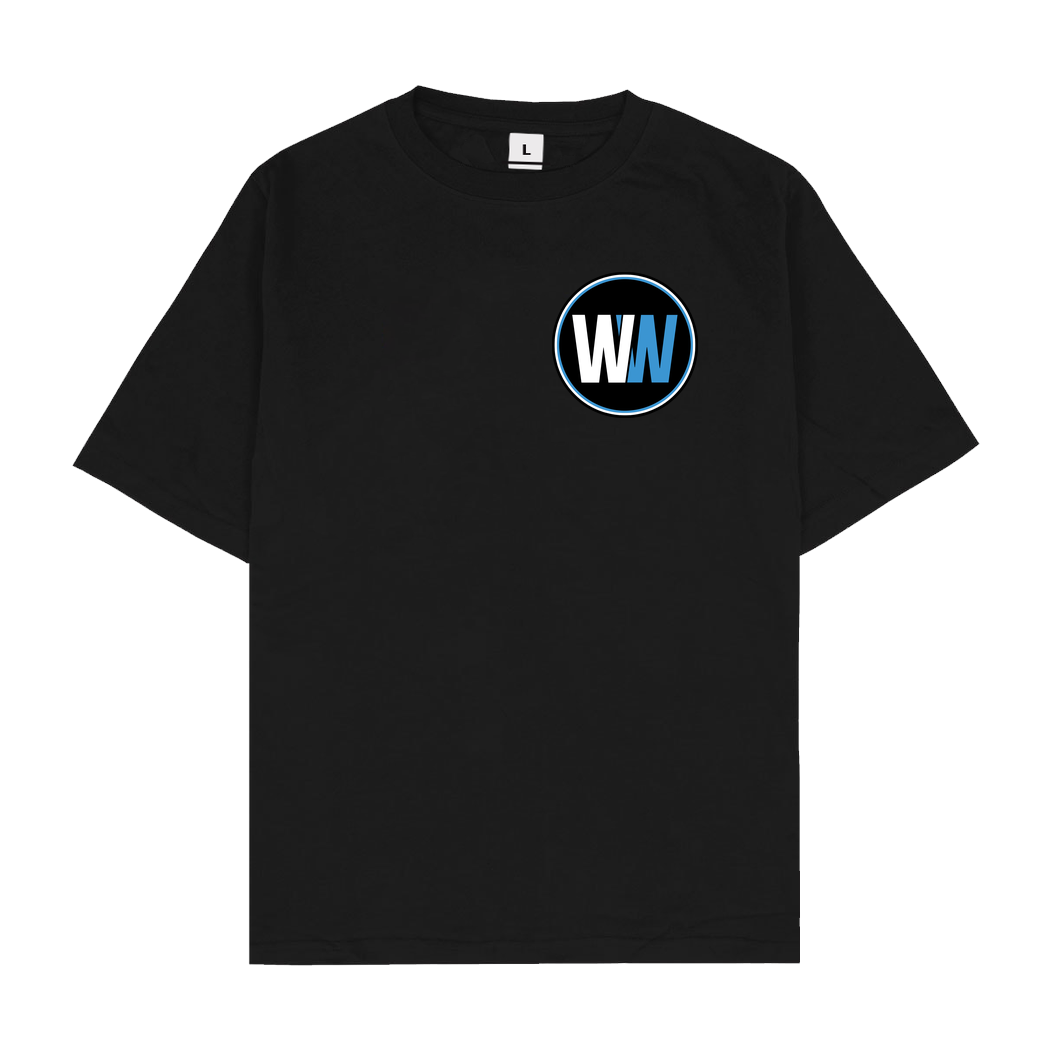 WASWIR WASWIR - Pocket Logo T-Shirt Oversize T-Shirt - Schwarz