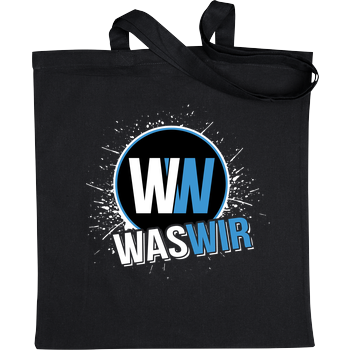WASWIR - Splash Stoffbeutel schwarz