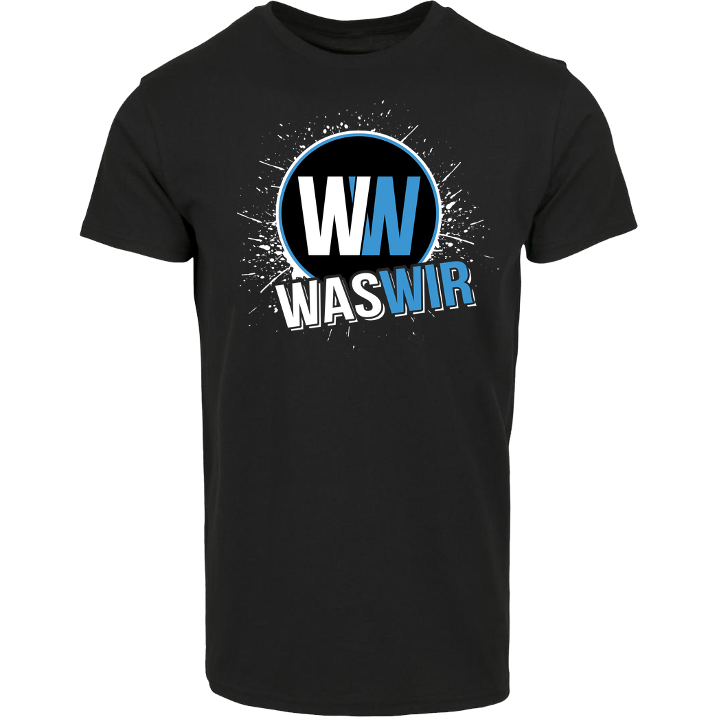 WASWIR WASWIR - Splash T-Shirt Hausmarke T-Shirt  - Schwarz