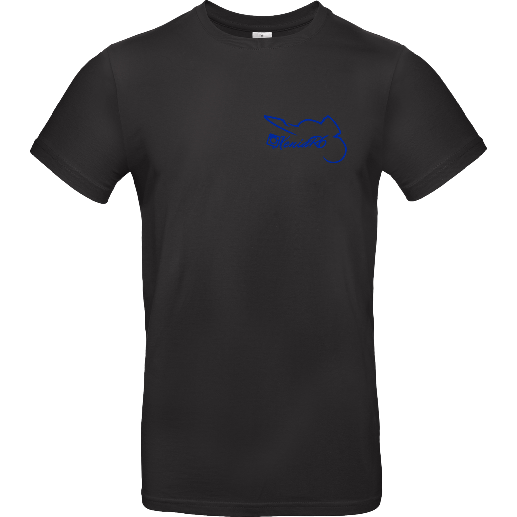 XeniaR6 XeniaR6 - Sportler-Logo T-Shirt B&C EXACT 190 - Schwarz