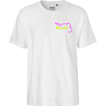 XeniaR6 - Sportler-Logo Fairtrade T-Shirt - weiß
