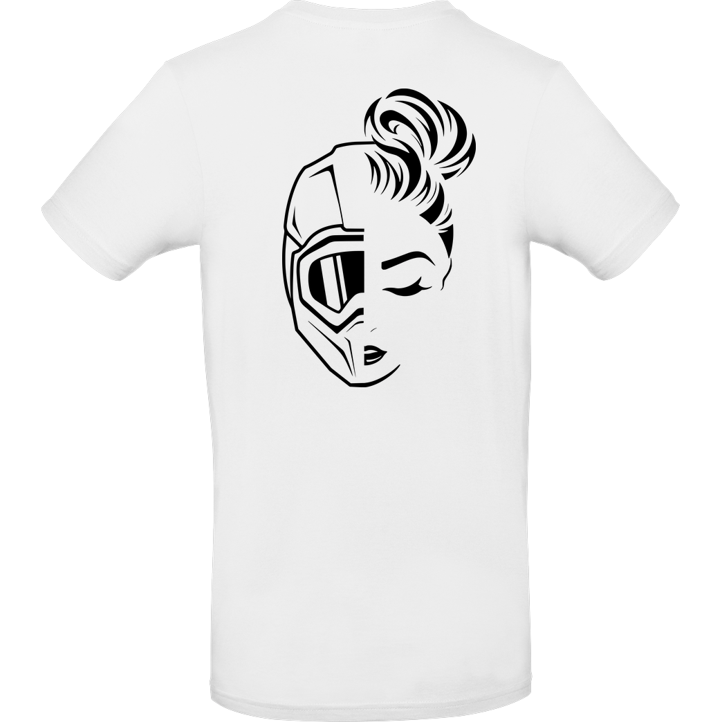 XeniaR6 XeniaR6 - Sumo-Logo T-Shirt B&C EXACT 190 - Weiß
