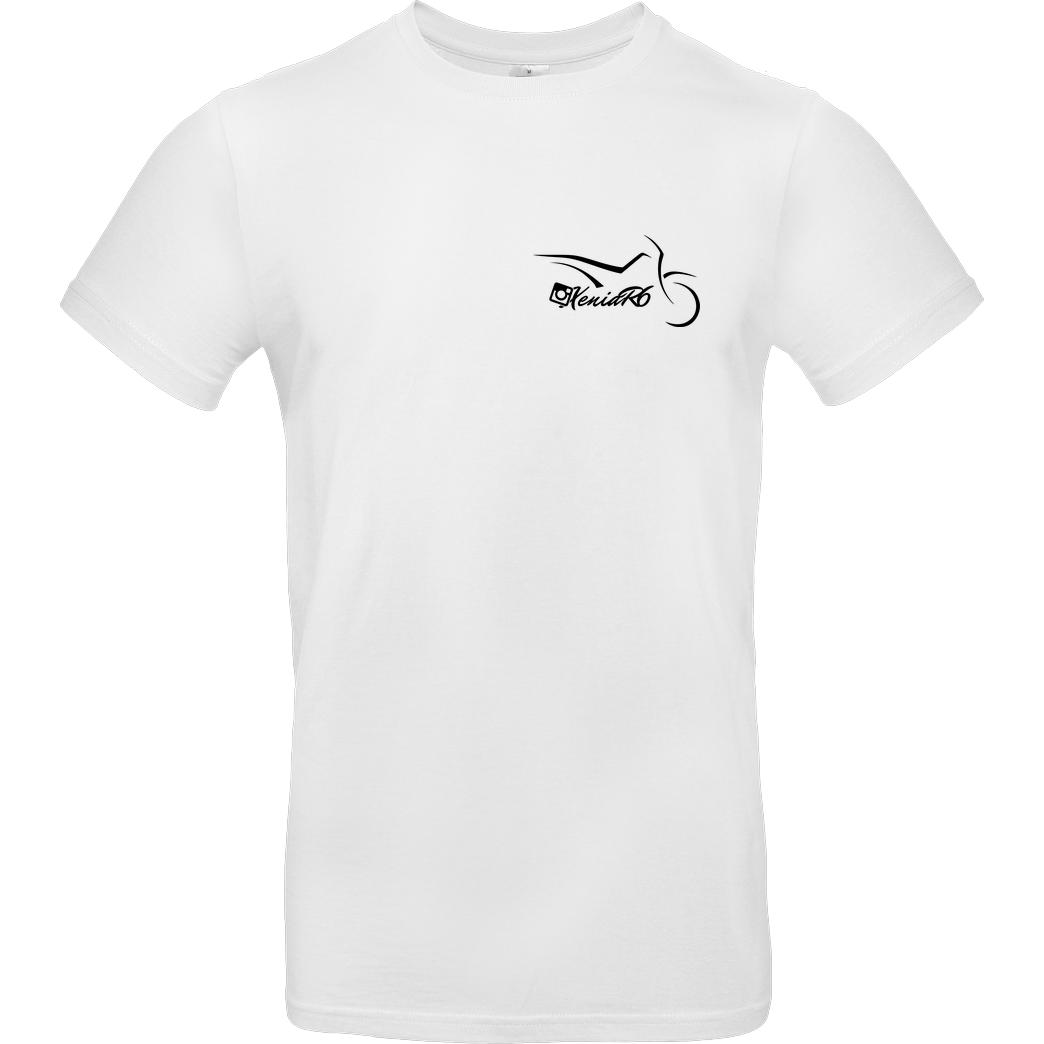 XeniaR6 XeniaR6 - Sumo-Logo T-Shirt B&C EXACT 190 - Weiß