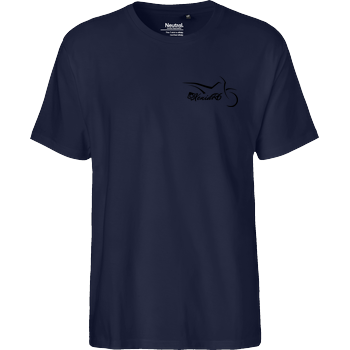 XeniaR6 - Sumo-Logo Fairtrade T-Shirt - navy