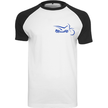 XeniaR6 - Sumo-Logo Raglan-Shirt weiß