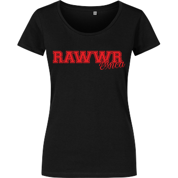 Yxnca - RAWWR Damenshirt schwarz