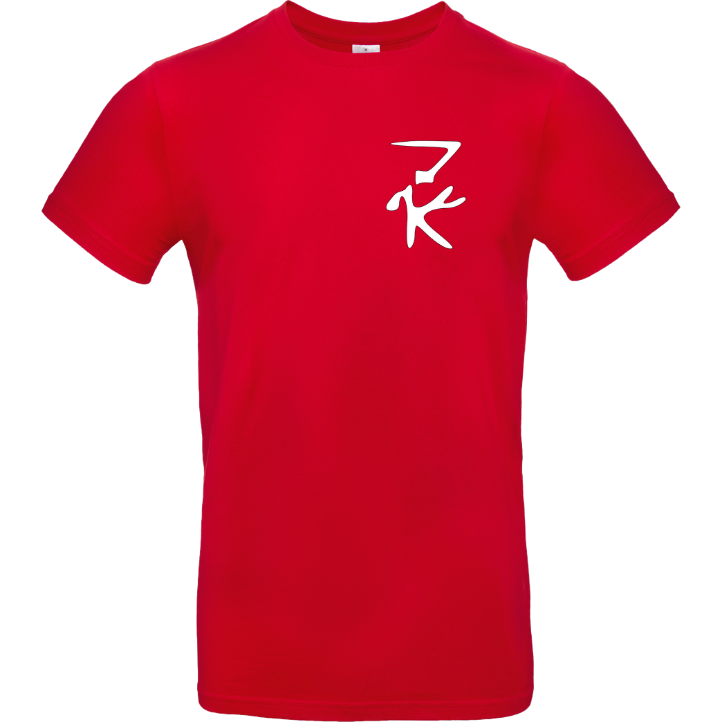 ZerKill Zerkill - Wolf T-Shirt B&C EXACT 190 - Rot