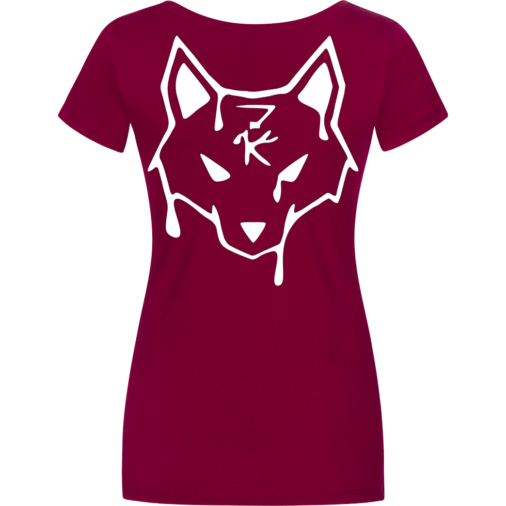 ZerKill Zerkill - Wolf T-Shirt Damenshirt berry