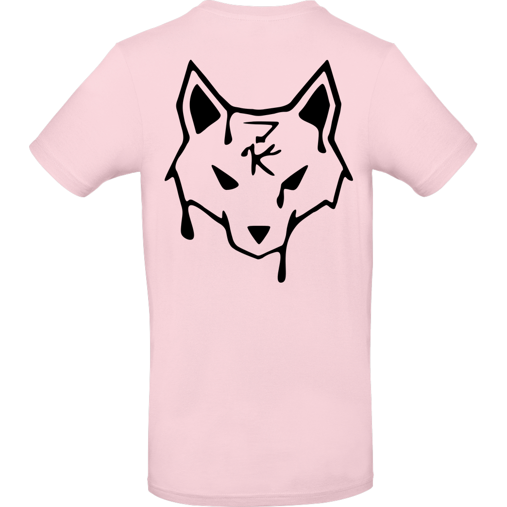 ZerKill Zerkill - Wolf T-Shirt B&C EXACT 190 - Rosa