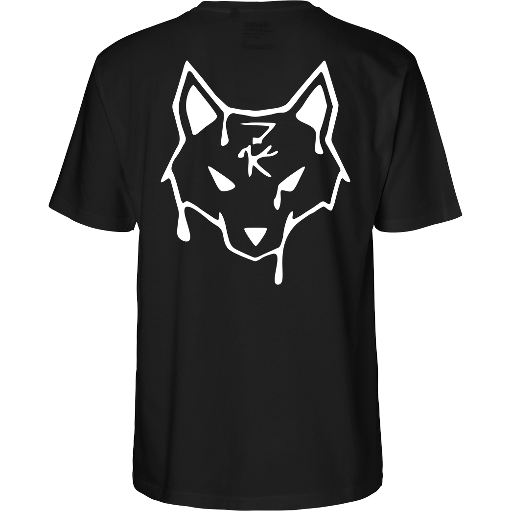 ZerKill Zerkill - Wolf T-Shirt Fairtrade T-Shirt - schwarz