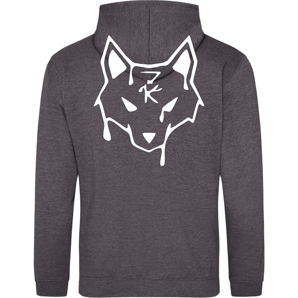 ZerKill Zerkill - Wolf Sweatshirt JH Hoodie - Dark heather grey