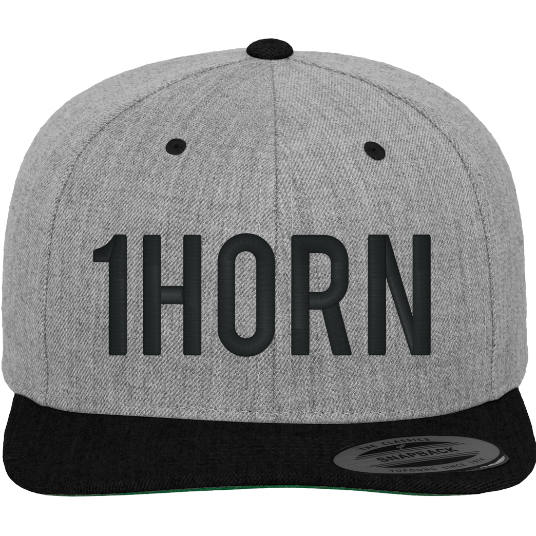 None 1horn Cap Cap heather grey/black
