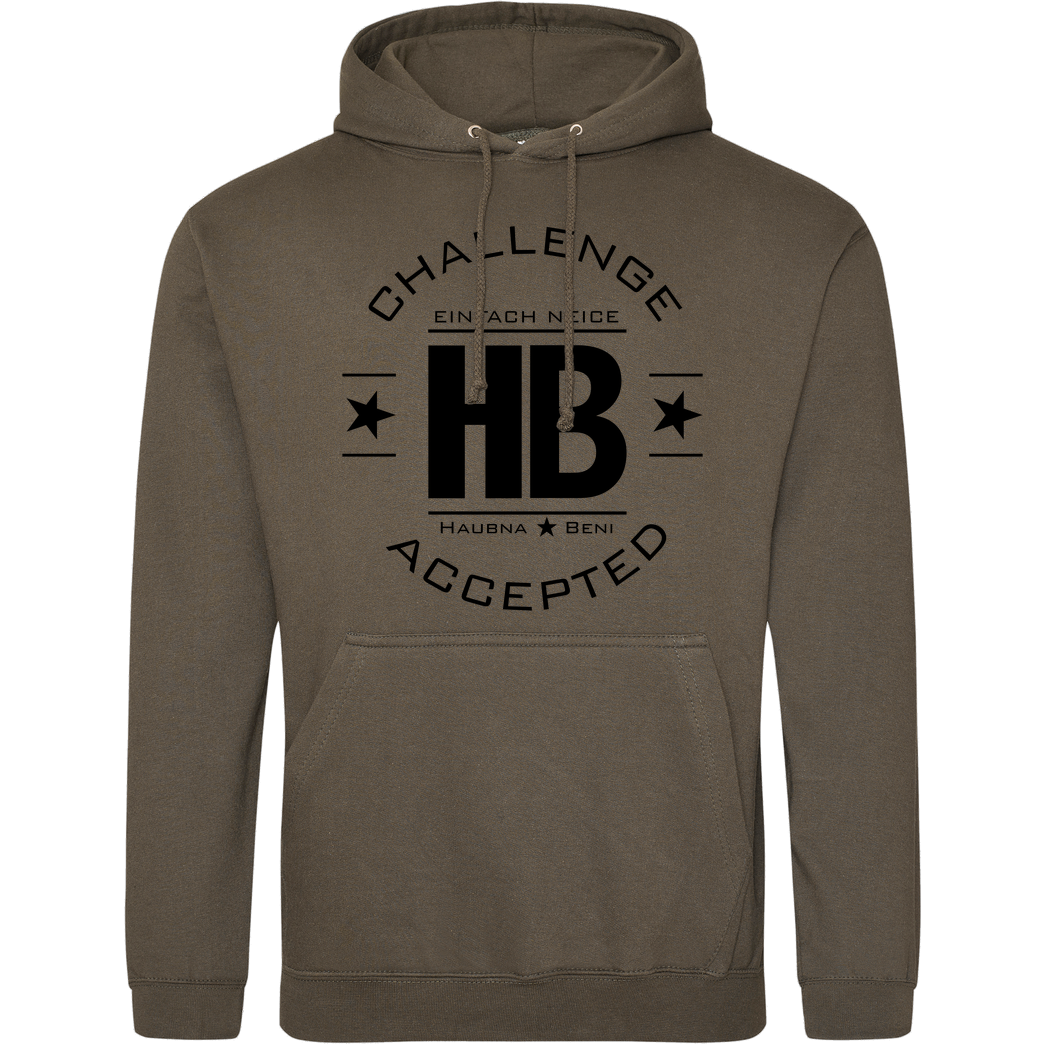 Die Buddies zocken 2EpicBuddies - Challenge schwarz Sweatshirt JH Hoodie - Khaki