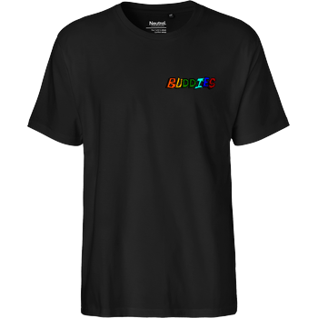 2EpicBuddies - Colored Logo Small Fairtrade T-Shirt - black