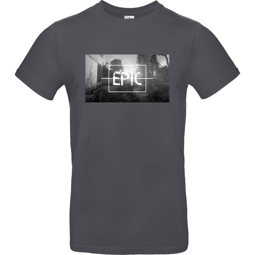 Die Buddies zocken 2EpicBuddies - Epic T-Shirt B&C EXACT 190 - Dark Grey