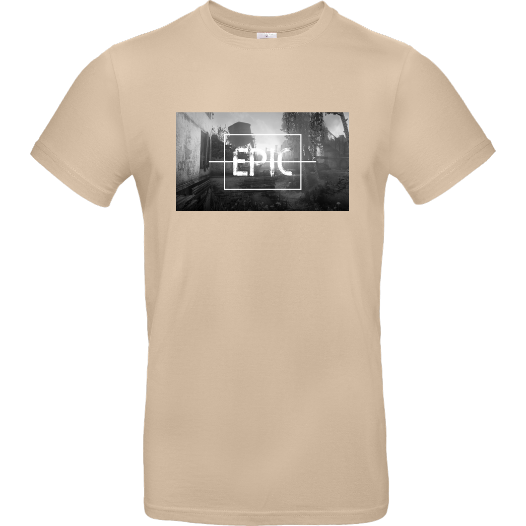 Die Buddies zocken 2EpicBuddies - Epic T-Shirt B&C EXACT 190 - Sand