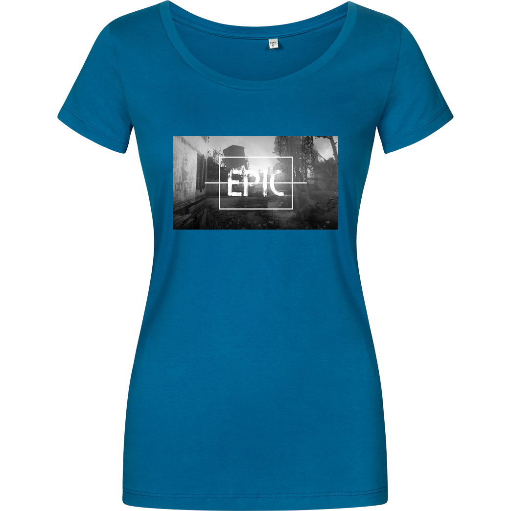 Die Buddies zocken 2EpicBuddies - Epic T-Shirt Girlshirt petrol