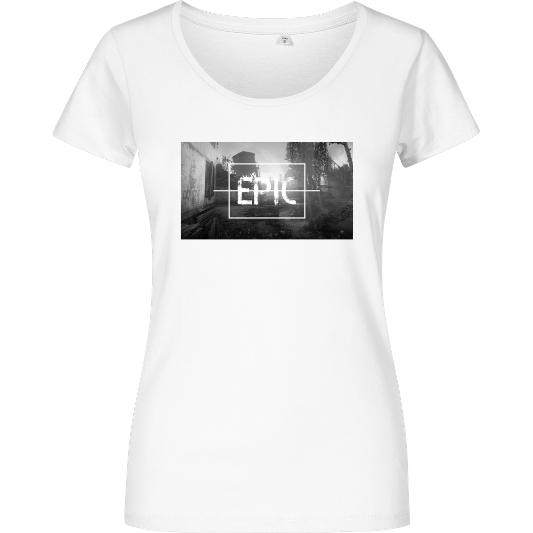 Die Buddies zocken 2EpicBuddies - Epic T-Shirt Girlshirt weiss