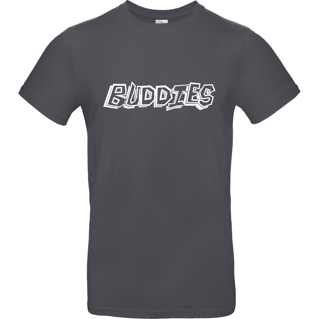 Die Buddies zocken 2EpicBuddies - Logo T-Shirt B&C EXACT 190 - Dark Grey