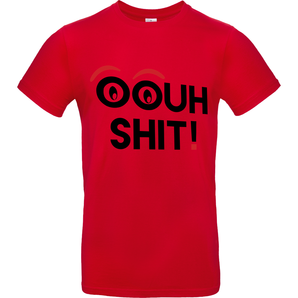 Die Buddies zocken 2EpicBuddies - Ouh Shit - schwarz T-Shirt B&C EXACT 190 - Red