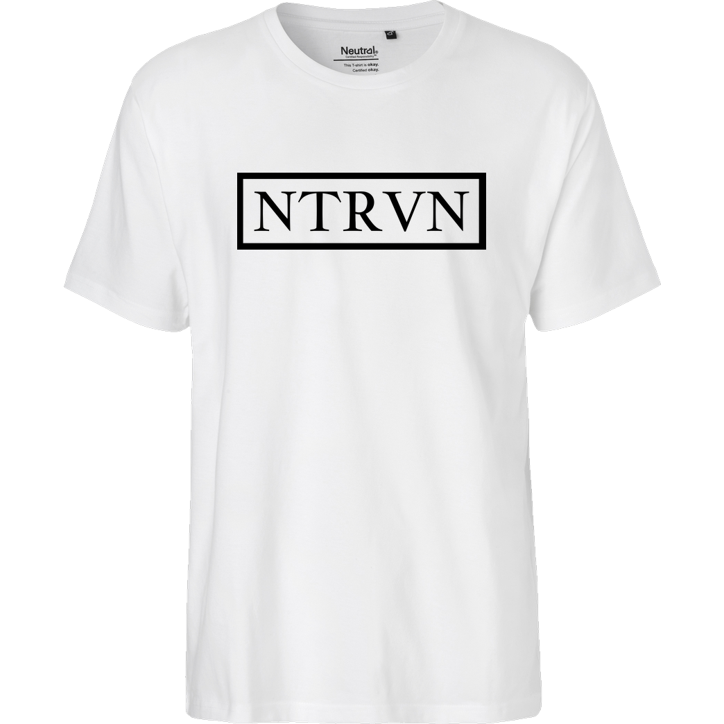 MarselSkorpion NTRVN - NTRVN T-Shirt Fairtrade T-Shirt - white