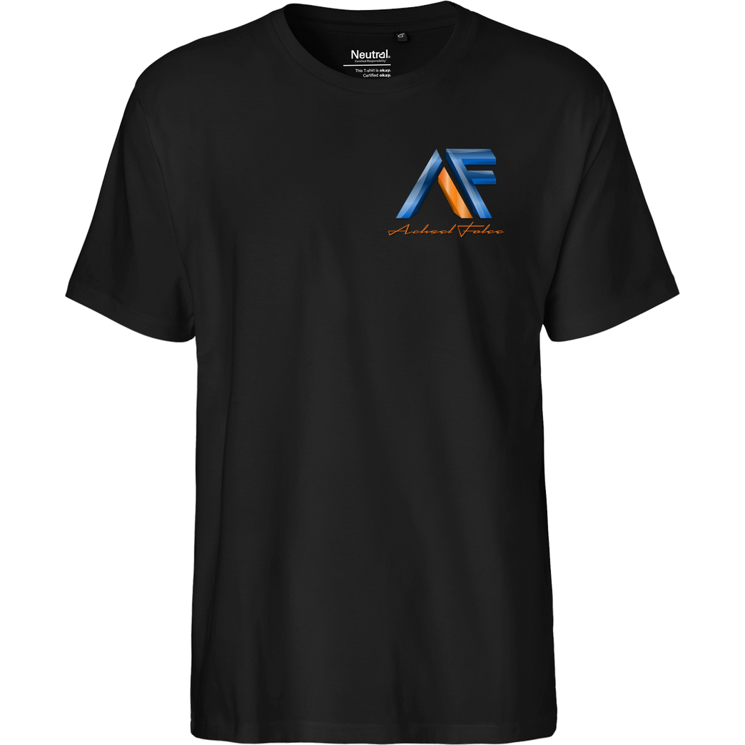 Achsel Folee Achsel Folee - Logo Pocket T-Shirt Fairtrade T-Shirt - black