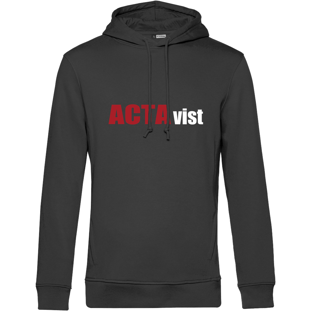 None ACTAvist Sweatshirt B&C HOODED INSPIRE - black