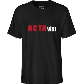 ACTAvist Fairtrade T-Shirt - black