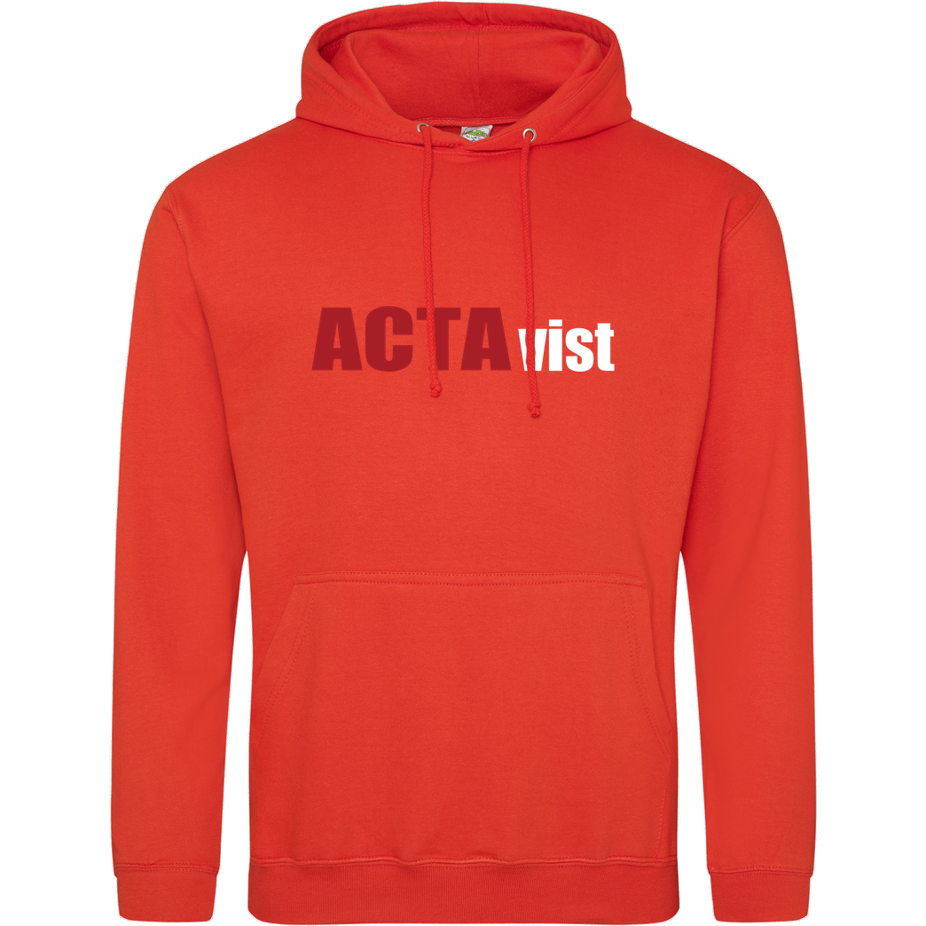None ACTAvist Sweatshirt JH Hoodie - Orange