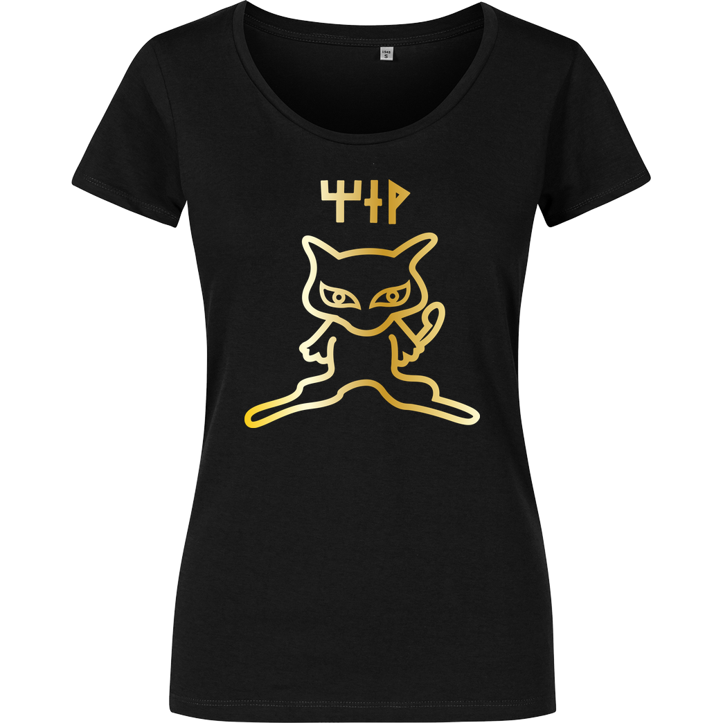 IamHaRa Ancient Mew T-Shirt Girlshirt schwarz