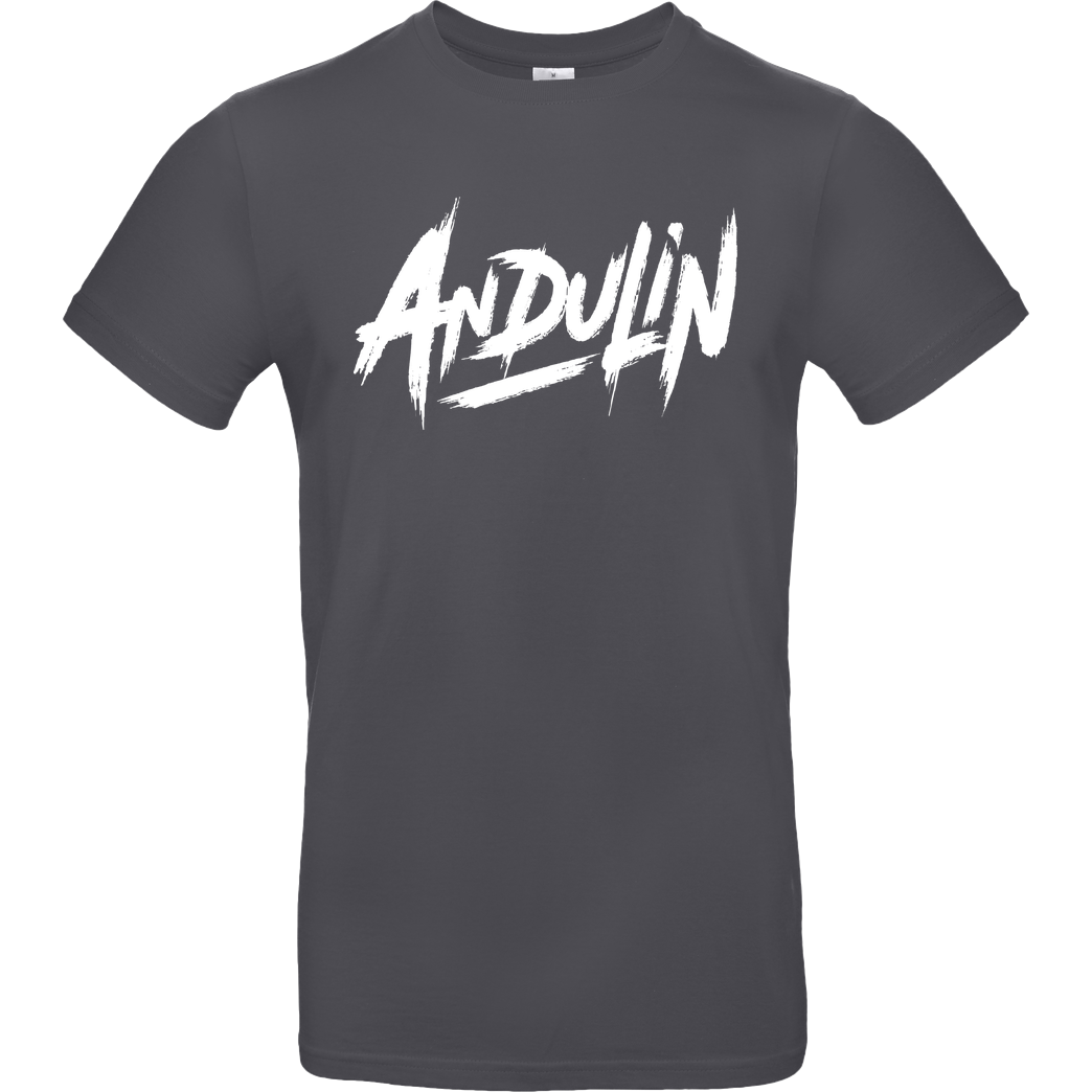 AndulinTv AndulinTv - Andu Logo T-Shirt B&C EXACT 190 - Dark Grey