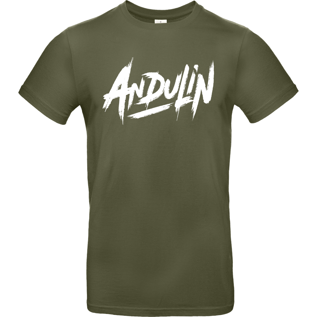 AndulinTv AndulinTv - Andu Logo T-Shirt B&C EXACT 190 - Khaki