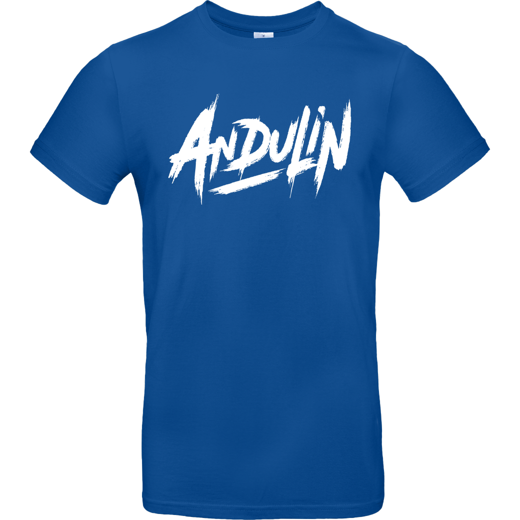 AndulinTv AndulinTv - Andu Logo T-Shirt B&C EXACT 190 - Royal Blue