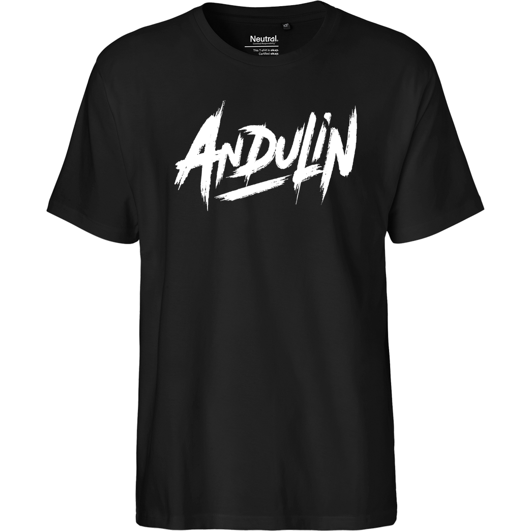 AndulinTv AndulinTv - Andu Logo T-Shirt Fairtrade T-Shirt - black