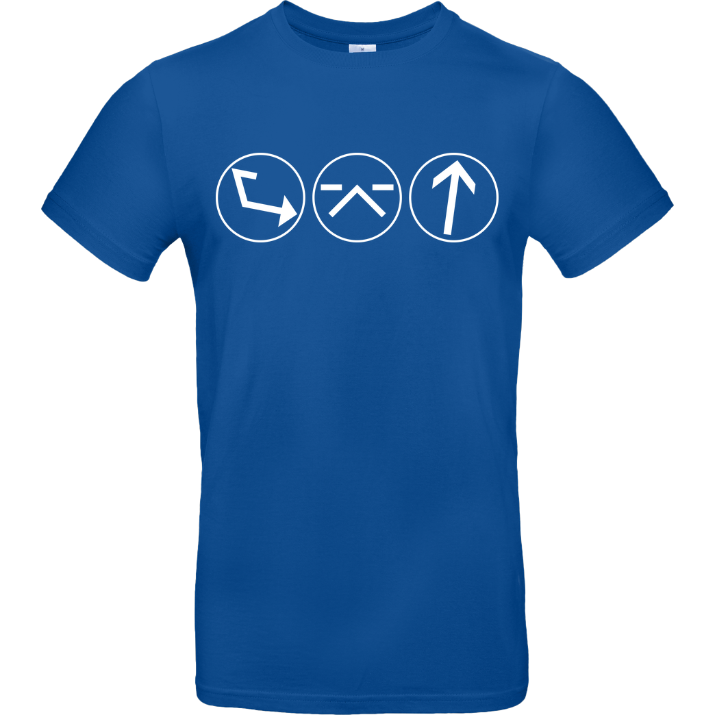 Ash5ive Ash5 - Dings T-Shirt B&C EXACT 190 - Royal Blue