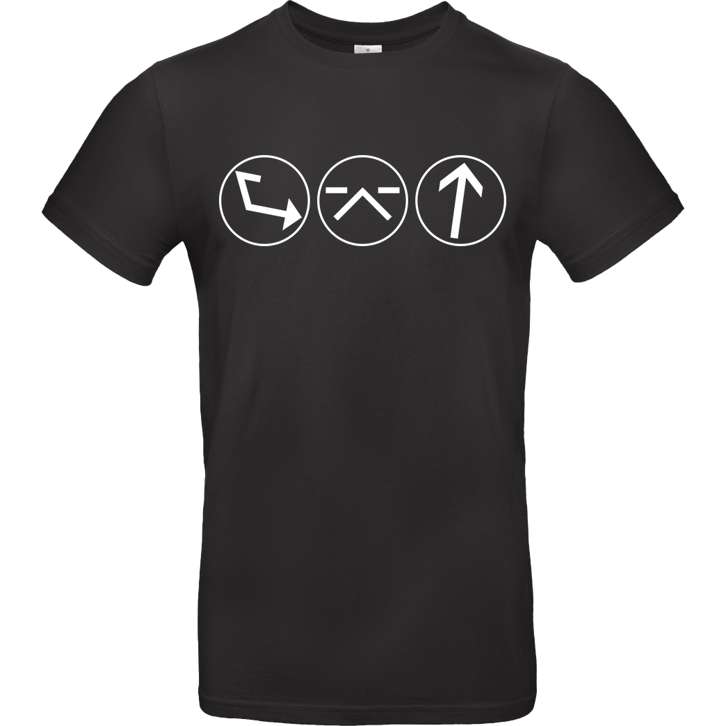 Ash5ive Ash5 - Dings T-Shirt B&C EXACT 190 - Black