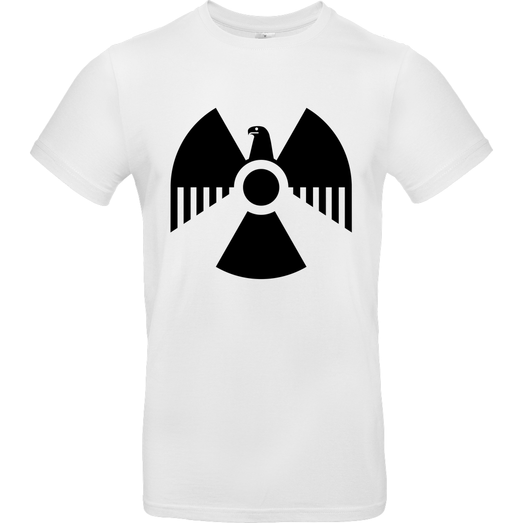 None Nuclear Eagle T-Shirt B&C EXACT 190 -  White