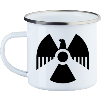 Nuclear Eagle Enamel Mug