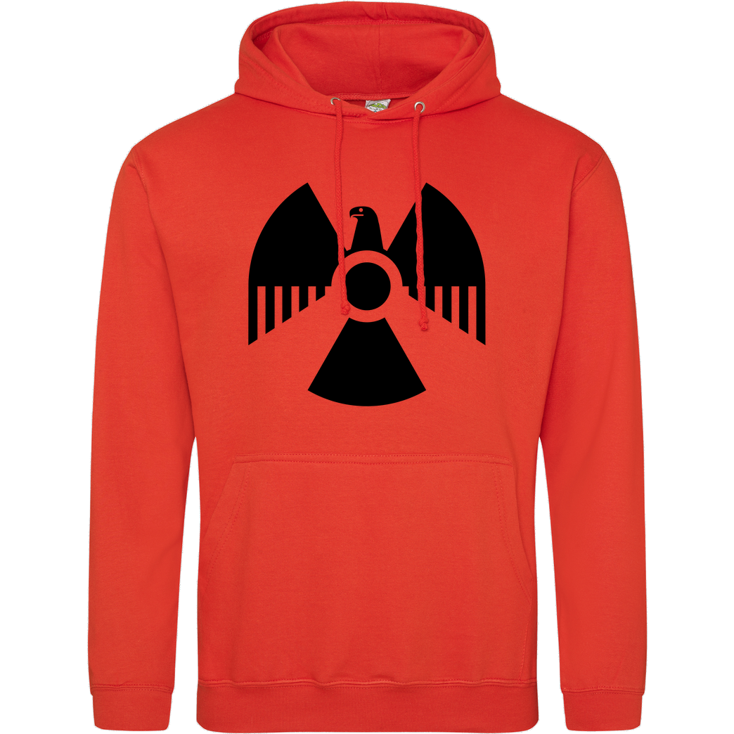 None Nuclear Eagle Sweatshirt JH Hoodie - Orange