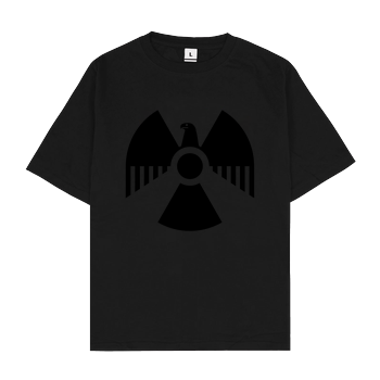Nuclear Eagle Oversize T-Shirt - Black