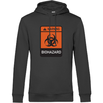 Biohazard B&C HOODED Organic - black