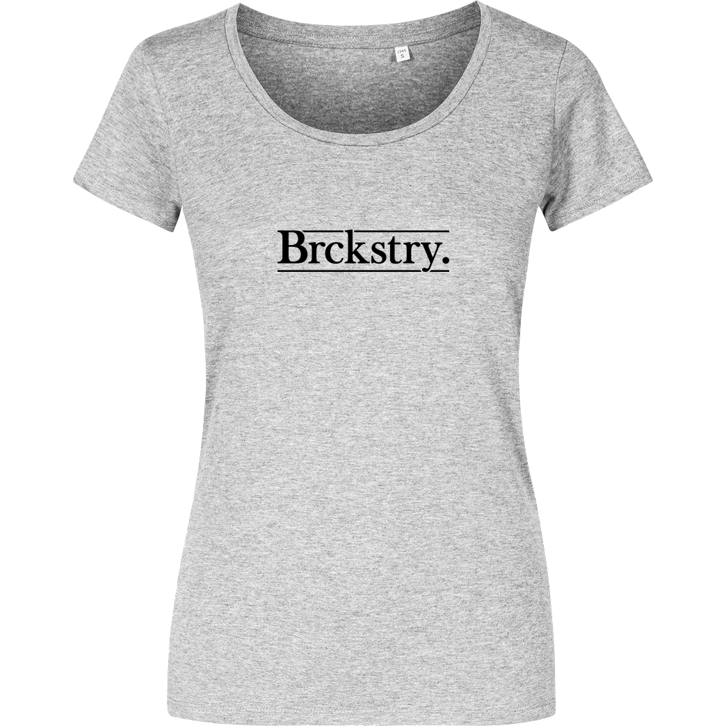 Brickstory Brickstory - Brckstry T-Shirt Girlshirt heather grey