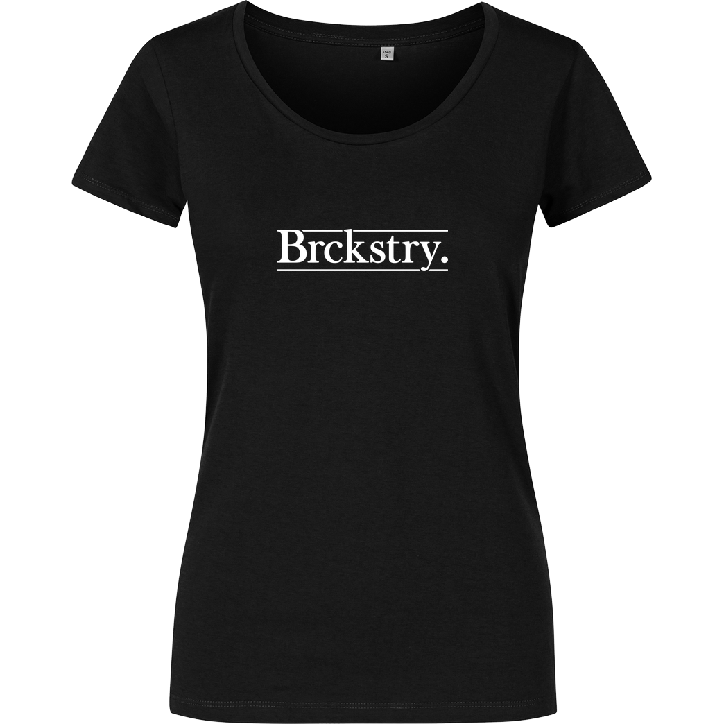 Brickstory Brickstory - Brckstry T-Shirt Girlshirt schwarz