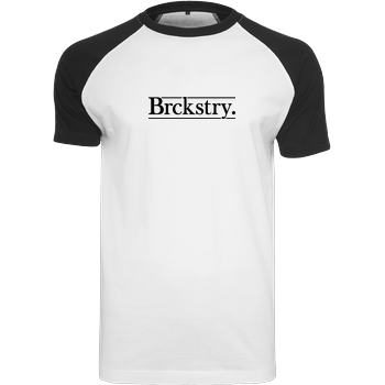 Brickstory - Brckstry Raglan Tee white