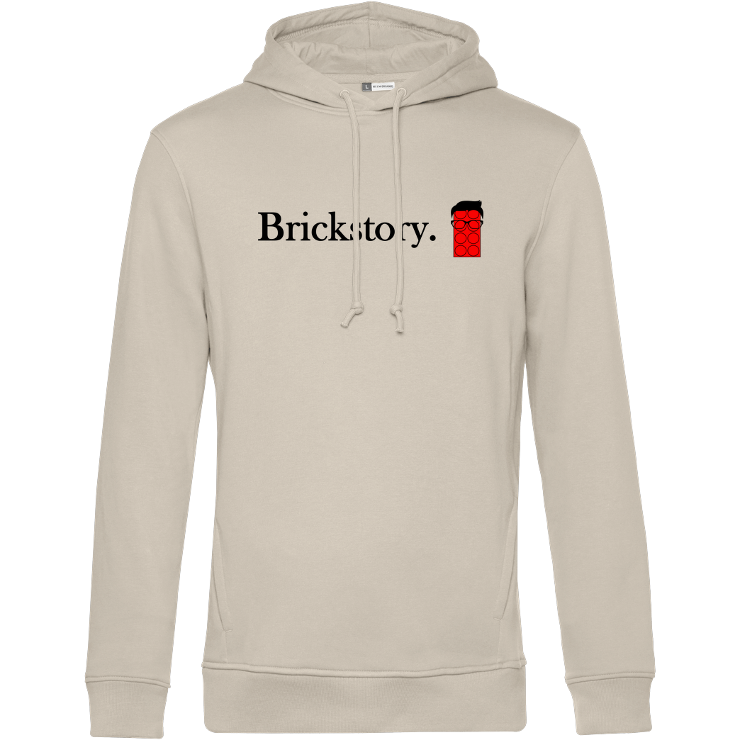 Brickstory Brickstory - Original Logo Sweatshirt B&C HOODED INSPIRE - Off-White