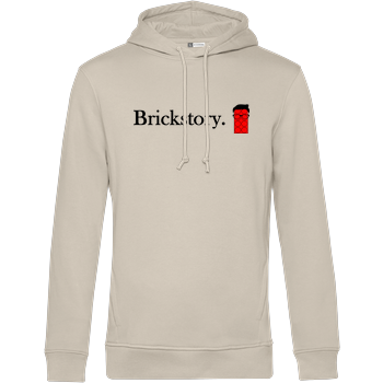 Brickstory - Original Logo B&C HOODED INSPIRE - Off-White