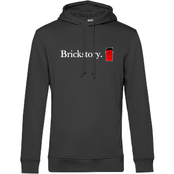 Brickstory - Original Logo B&C HOODED Organic - black