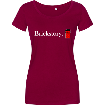 Brickstory - Original Logo Girlshirt berry