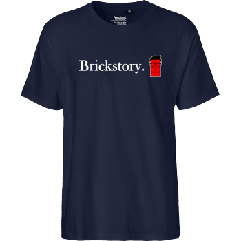 Brickstory - Original Logo Fairtrade T-Shirt - navy