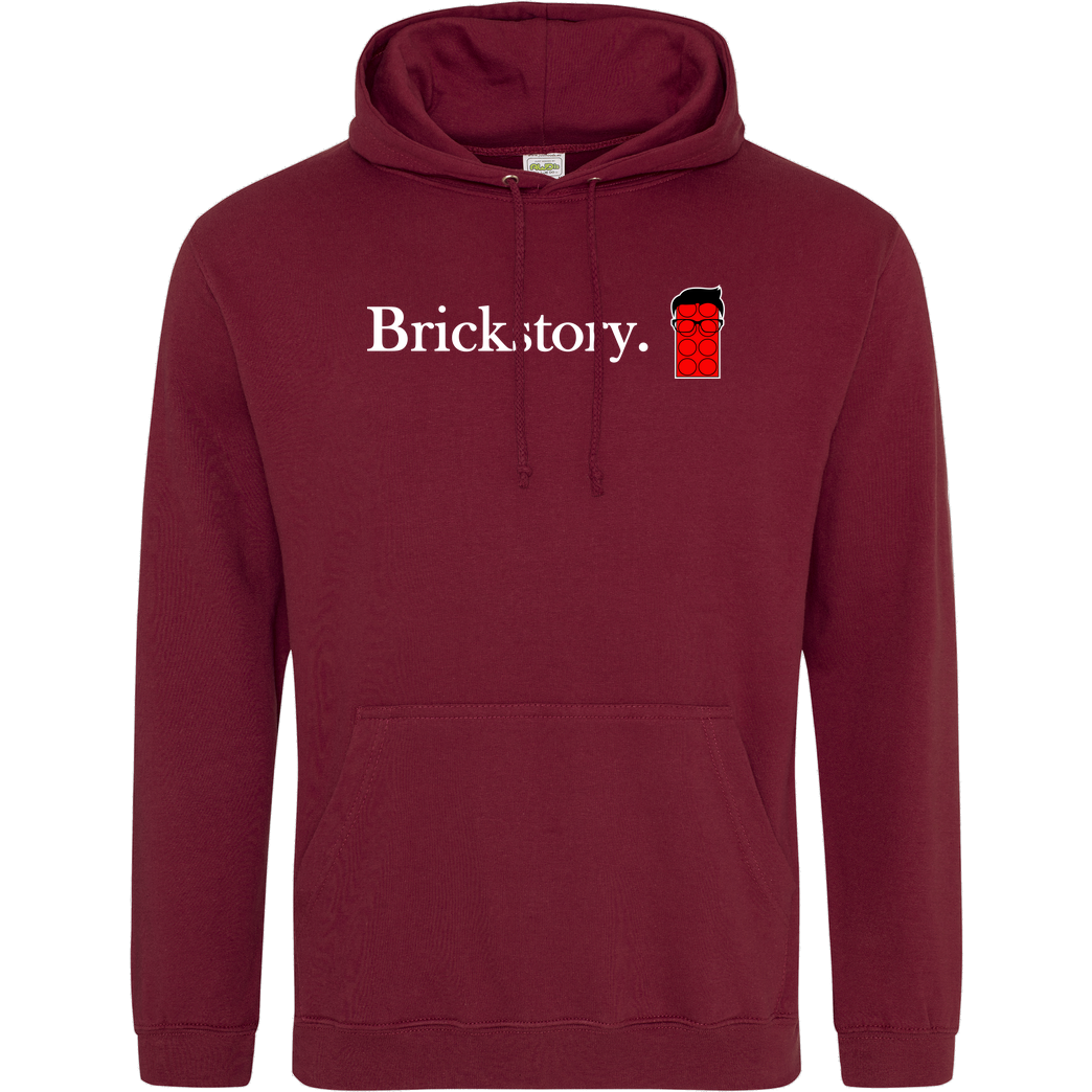 Brickstory Brickstory - Original Logo Sweatshirt JH Hoodie - Bordeaux
